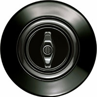 Berker 1930, Цвет: Черный, фарфор