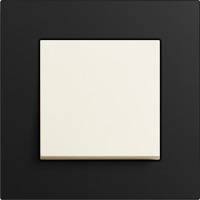 GIRA, Esprit, Цвет: Антрацит Linoleum-Multiplex / Кремовый глянцевый