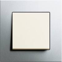 GIRA, Esprit, Цвет: Алюминий / Кремовый глянцевый