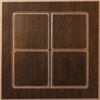 JUNG, FD-design, Цвет: Античная латунь