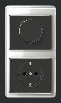 JUNG, SL 500, Цвет: Серебро / Черный