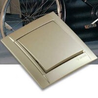 Выключатель Simon 34, Цвет: Шампань