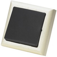 Simon 73 Loft, Цвет: Слоновая кость Plump / Графитовая клавиша