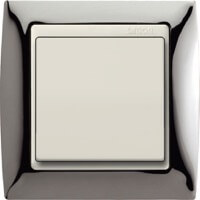 Simon 82, Цвет: Вороненая сталь / Вставка - слоновая кость