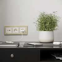 Werkel Baguette, цвет: айвори/латунь