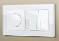 2-местная рамка Werkel Favorit со светорегулятором и выключателем c подсветкой, цвет: Белый
