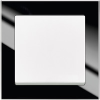 ABB, Busch-axcent PUR, Цвет: Черное стекло