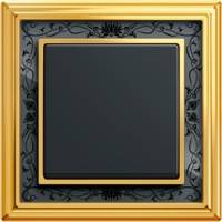 ABB, Династия, Цвет: Латунь полированная, чёрная роспись