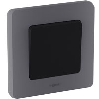 Legrand, Inspiria, Цвет: Дымчатый/Антрацит