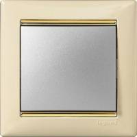 Legrand, Valena, Цвет: Слоновая кость / Золотой штрих