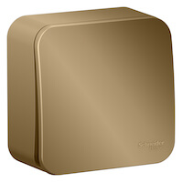 Выключатель открытого монтажа Schneider Electric, Blanca, Цвет: Титан