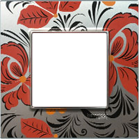 Schneider Electric, Unica Quadro, Цвет: Хохлома