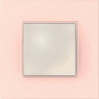 Schneider Electric, Unica Quadro, Цвет: Розовый жемчуг (лососевый)