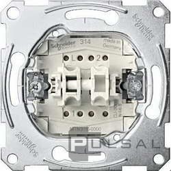 Выключатель
M-Trend,  M-Smart,  M-Plan,  M-Elegance,  M-Pure,  M-Pure Decor,  Antique,  Artec,  D-Life,  двухклавишный,  без подсветки,  с возможностью подсветки,  MTN3115-0000,  MEG3115-0000,  Merten
 - PULSAL.RU