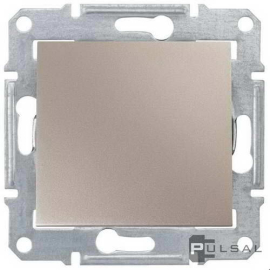 Переключатель
Sedna,  одноклавишный,  без подсветки,   цвет - титан,  пластмасса,  SDN0400168,  Schneider Electric
 - PULSAL.RU