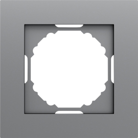 Рамкa
A07,  1 пост,   цвет - серый матовый,  вертикальная,  горизонтальная,  пластмасса,  DE21140,  Donel
 - PULSAL.RU