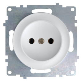 Розетка электрическая
Garda,  Florence,  без шторок,  без заземления,  одинарная,  винтовые клеммы,   цвет - белый,  пластмасса,  1E10301300,  2172766,  OneKeyElectro
 - PULSAL.RU