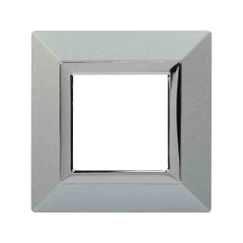 Рамкa
Avanti,  1 пост,   цвет - светло-серебристый,  хром,  вертикальная,  горизонтальная,  металл,  4404852DKC,  DKC_4404852,  DKC
 - PULSAL.RU