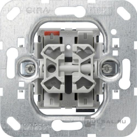 Механизм управления жалюзи
Studio,  Standard 55,  E2,  E3,  Event,  Esprit,  ClassiX,  ClassiX Art,  E22,  Edelstahl,  F100,  S-Color,  TX_44,  без фиксации,  без подсветки,  015800,  0158 00,  Gira
 - PULSAL.RU