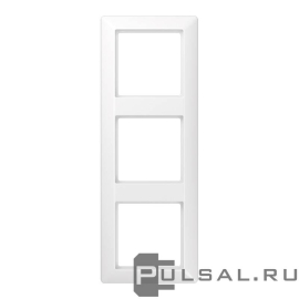 Рамка
AS 500,  3 поста,   цвет - белый,  вертикальная,  горизонтальная,  пластмасса,  AS583WW,  AS 583 WW,  JUNG
 - PULSAL.RU