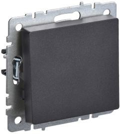 Кнопка Н.О.
BRITE,  одноклавишный,   цвет - черный,  пластмасса,  BR-V14-0-10-K02,  IEK
 - PULSAL.RU