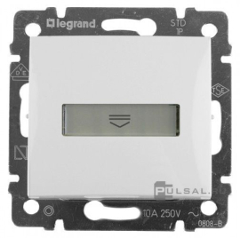 Выключатель карточный
Valena,  без подсветки,   цвет - белый,  пластмасса,  774234,  7 742 34,  Legrand
 - PULSAL.RU