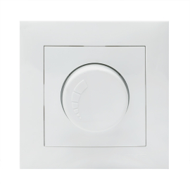 Светорегулятор поворотный, 40-600 Вт
Валенсия,  поворотный,  лампы накаливания и галогенные 220В (R),  диммируемые лампы LED 220В (LEDi тип C),   цвет - белый,  пластмасса,  EWD06-101-10,  EKF
 - PULSAL.RU