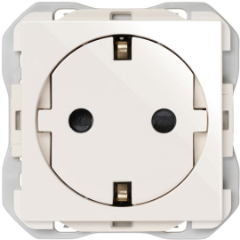 Розетка для рамок ICON
Simon 270,  со шторками,  с заземлением,  одинарная,  винтовые клеммы,   цвет - белый глянец,  пластмасса,  20000435-090,  Simon
 - PULSAL.RU