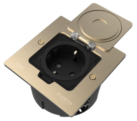 Лючок MultiDesk с розеткой и монтажной коробкой для стены, фальшпола, стола
MultiDesk,  W45,  напольная,  для сплошных стен,  для столов и мебели,  для полых стен и гипрока,  1 пост,   цвет - никель,  металл,  IP 44,  MDK21102NA,  Systeme Electric
 - PULSAL.RU