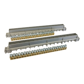 Клеммный блок Земля+Нейтраль 2(12Х16 И 12Х10) Practibox³ и Practibox S, 134825, Legrand - PULSAL.RU