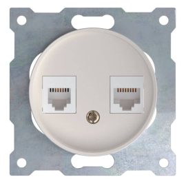 Розетка телефон + компьютер (RJ11 + RJ45)
Garda,  Florence,  двойная,   цвет - бежевый,  пластмасса,  1E20801301,  2172794,  OneKeyElectro
 - PULSAL.RU