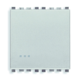 Выключатель
Eikon EVO,  Eikon EXE,  одноклавишный,  без подсветки,  с возможностью подсветки,   цвет - серый Next,  пластмасса,  20001.2.N VIM,  20001.2.N,  Vimar
 - PULSAL.RU