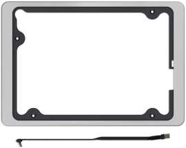 Рамка-держатель настенный для iPad 10,9-11 дюймов
Eikon EVO,  Eikon EXE,  Eikon EXE Flat & Tondo,  Eikon EXE Vintage,  Arke,  Linea,  Plana,  Idea,  Neve Up,  Plana Up,   цвет - серый Next,  металл,  01430.N VIM,  01430.N,  Vimar
 - PULSAL.RU