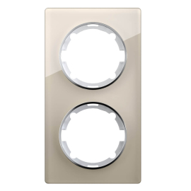 Рамка
Garda,  2 поста,   цвет - бежевое стекло,  вертикальная,  стекло,  2E52211301,  2234946,  OneKeyElectro
 - PULSAL.RU