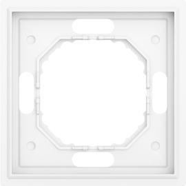Рамка Podium 
S08,  1 пост,   цвет - белый глянцевый,  вертикальная,  горизонтальная,  пластмасса,  DS21103,  Donel
 - PULSAL.RU