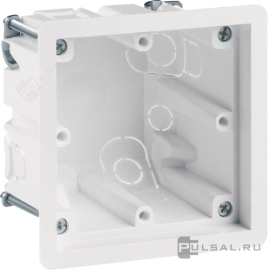 Установочный корпус R.8 для установки заподлицо
R.8,  для полых стен и гипрока,  для сплошных стен,  18721010,  1872 10 10,  Berker
 - PULSAL.RU