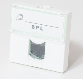 Розетка компьютерная
Системы лючков,  одинарная,   цвет - белый,  пластмасса,  200007-SPL,  200007,  SPL
 - PULSAL.RU