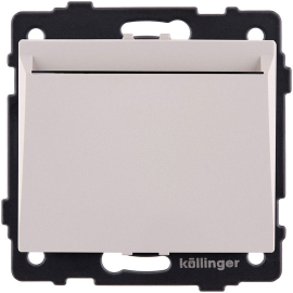 Карточный выключатель
Aspekt,  Eleganz,  Reflex,  без подсветки,   цвет - кашемир матовый,  пластмасса,  REA-041CM,  Kollinger
 - PULSAL.RU