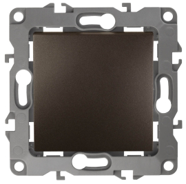 Выключатель
Эра 12,  одноклавишный,  без подсветки,   цвет - бронза,  пластмасса,  Б0019277,  12-1101-13,  ЭРА
 - PULSAL.RU