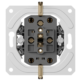Механизм розетки
A07 WAVE,  S08,  со шторками,  с заземлением,  двойная,  винтовые клеммы,  DB28800,  Donel
 - PULSAL.RU