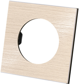 Рамка
Байкал,  1 пост,   цвет - шампань шлифованный алюминий,  вертикальная,  горизонтальная,  металл,  SQ1819-0560,  TDM
 - PULSAL.RU