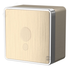 Кабельный вывод
Gallant,   цвет - шампань рифленый,  пластмасса,  W5050210,  a051046,  Werkel
 - PULSAL.RU