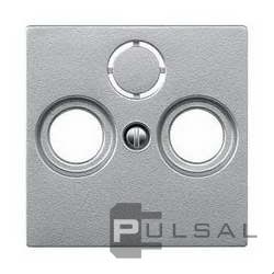 Накладка
M-Plan,  M-Elegance,  M-Pure,  M-Pure Decor,  телевизионная (TV),  спутниковая (SAT),  радио (R),  двойная,  тройная,   цвет - алюминий,  пластмасса,  MTN297560,  MEG297560,  Merten
 - PULSAL.RU