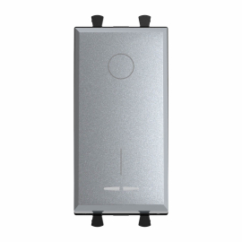 Выключатель
Avanti,  одноклавишный,   цвет - закаленная сталь,  пластмасса,  4404221DKC,  DKC_4404221,  DKC
 - PULSAL.RU