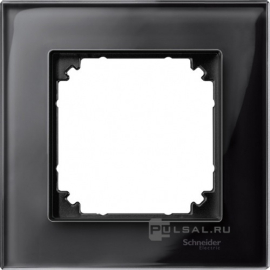 Рамка
M-Elegance,  1 пост,   цвет - черный оникс,  вертикальная,  горизонтальная,  стекло,  MTN404103,  MEG404103,  Merten
 - PULSAL.RU