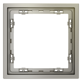 Рамкa
S70,  1 пост,   цвет - шелк,  вертикальная,  горизонтальная,  пластмасса,  VLS100104,  Voltum
 - PULSAL.RU