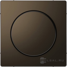 Накладка с поворотной ручкой
D-Life,  поворотный,  поворотно-нажимной,  с возможностью управления с 2-х мест,  лампы накаливания и галогенные 220В (R),  лампы с индукционным (обмоточным) трансформ.(L),  лампы с электронным (емкостным) трансформ.(C),  диммируемые лампы LED 220В (LEDi тип L),  лампы с управляемым ЭПРА (управл.сигнал 1-10В DC),  вентиляторы и однофазные эл.моторы (M),   цвет - мокко,  металл,  MTN5250-6052,  MEG5250-6052,  Merten
 - PULSAL.RU