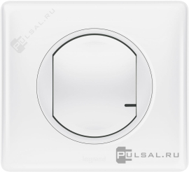Умный проводной выключатель с возможностью диммирования (без нейтрали), 5-300 Вт, для LED 5-60 ВА
Netatmo,  Celiane,   цвет - белый, белый глянец,  пластмасса,  067721,  0 677 21,  Legrand
 - PULSAL.RU