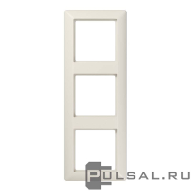 Рамка
AS 500,  3 поста,   цвет - слоновая кость,  вертикальная,  горизонтальная,  пластмасса,  AS583,  AS 583,  JUNG
 - PULSAL.RU