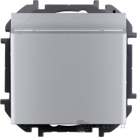 Выключатель карточный
Inspiria,  одноклавишный,  с подсветкой,   цвет - алюминий,  пластмасса,  673802,  6 738 02,  Legrand
 - PULSAL.RU